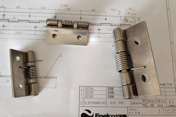 Mailbox Door Spring Hinge